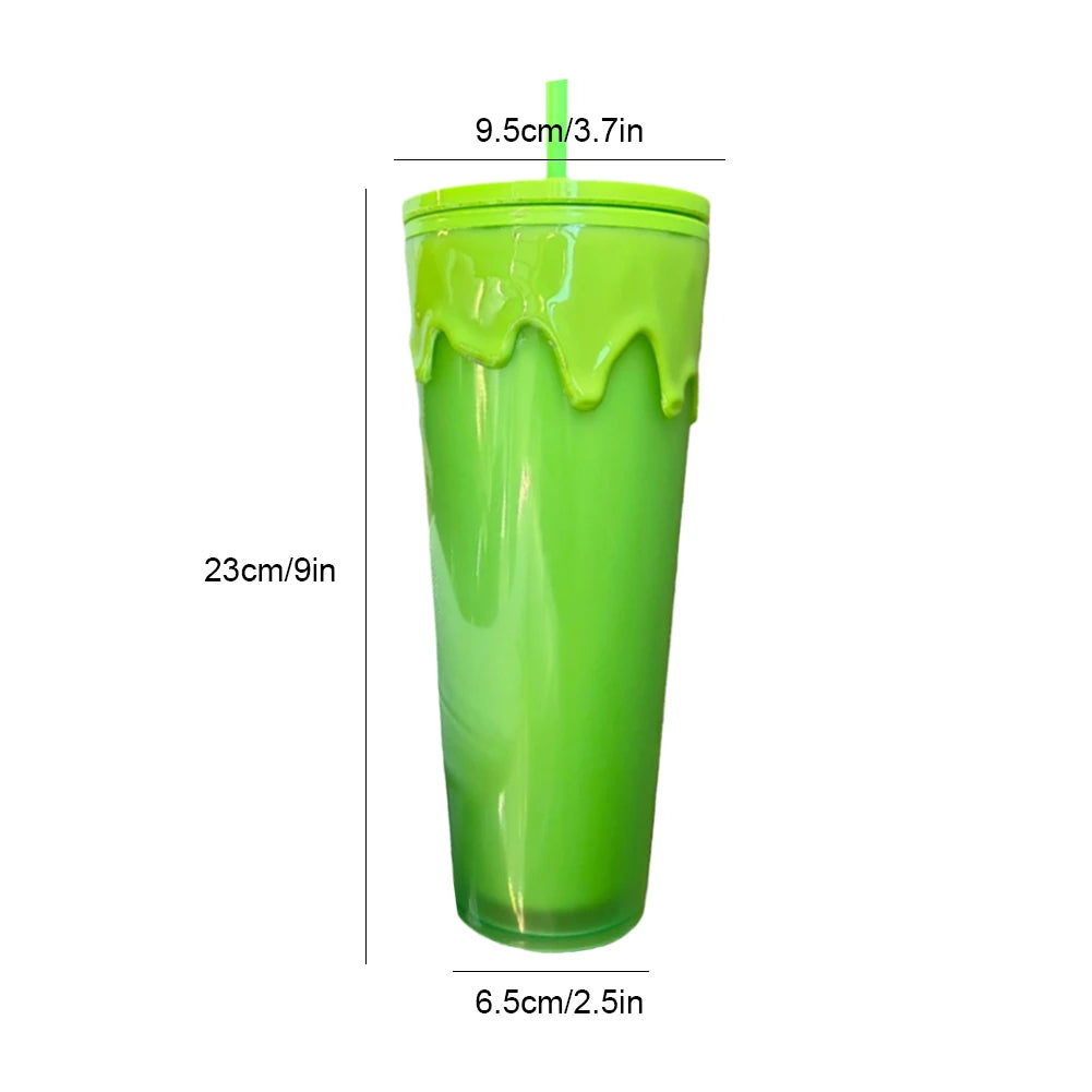 Slime Green Glow In The Dark Tumbler