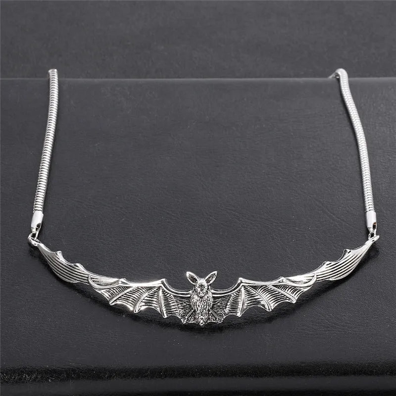 Gothic Bat Chocker Necklace