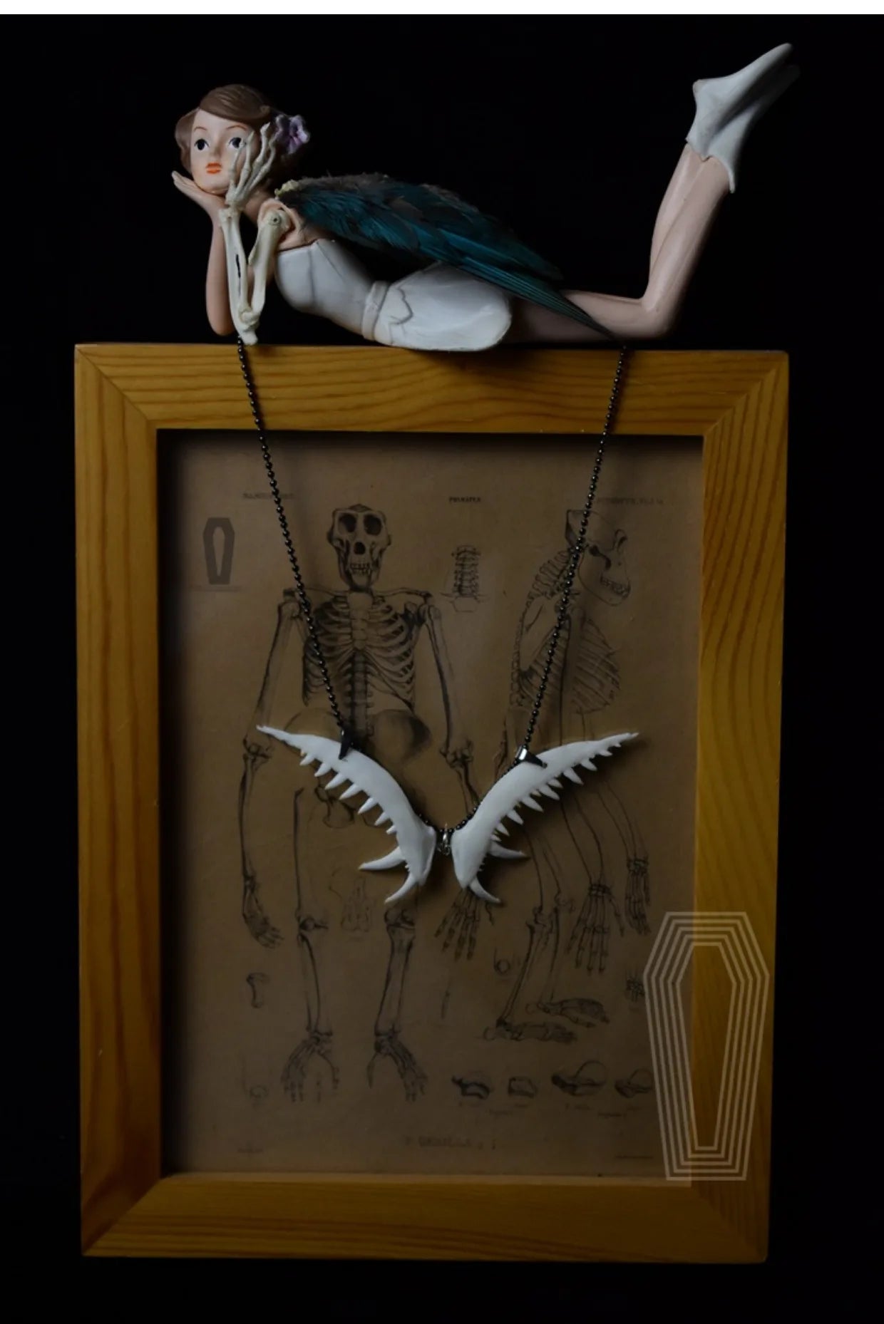 Taxidermy Bones Necklace