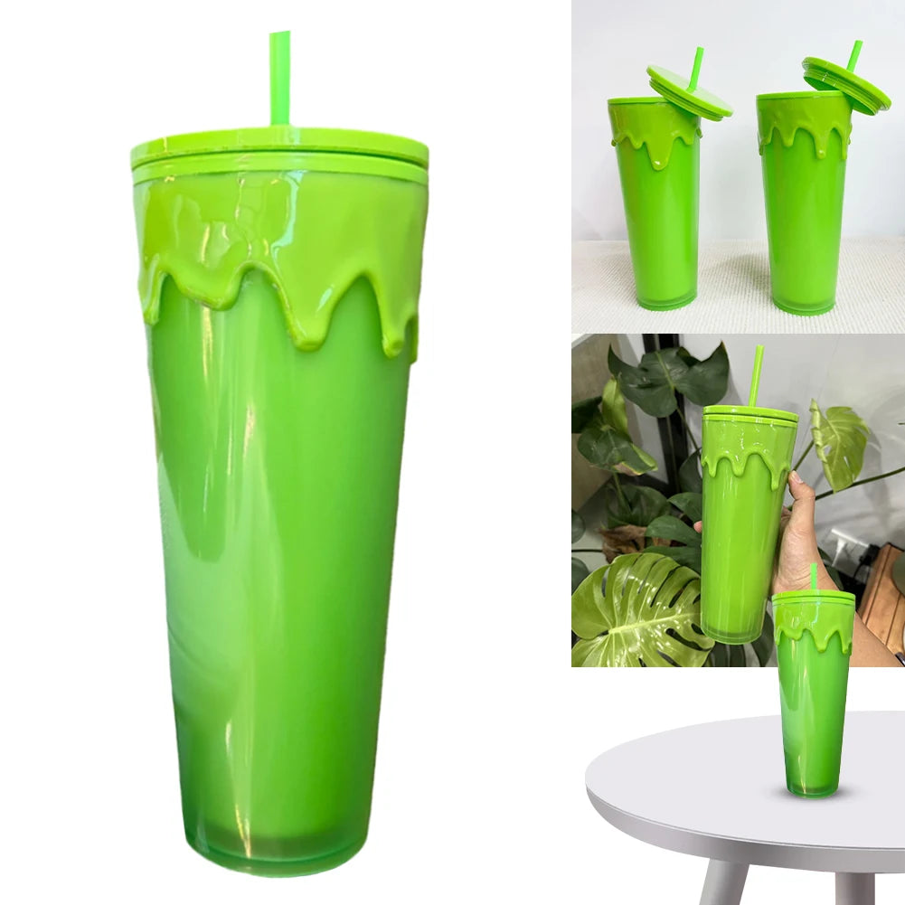 Slime Green Glow In The Dark Tumbler