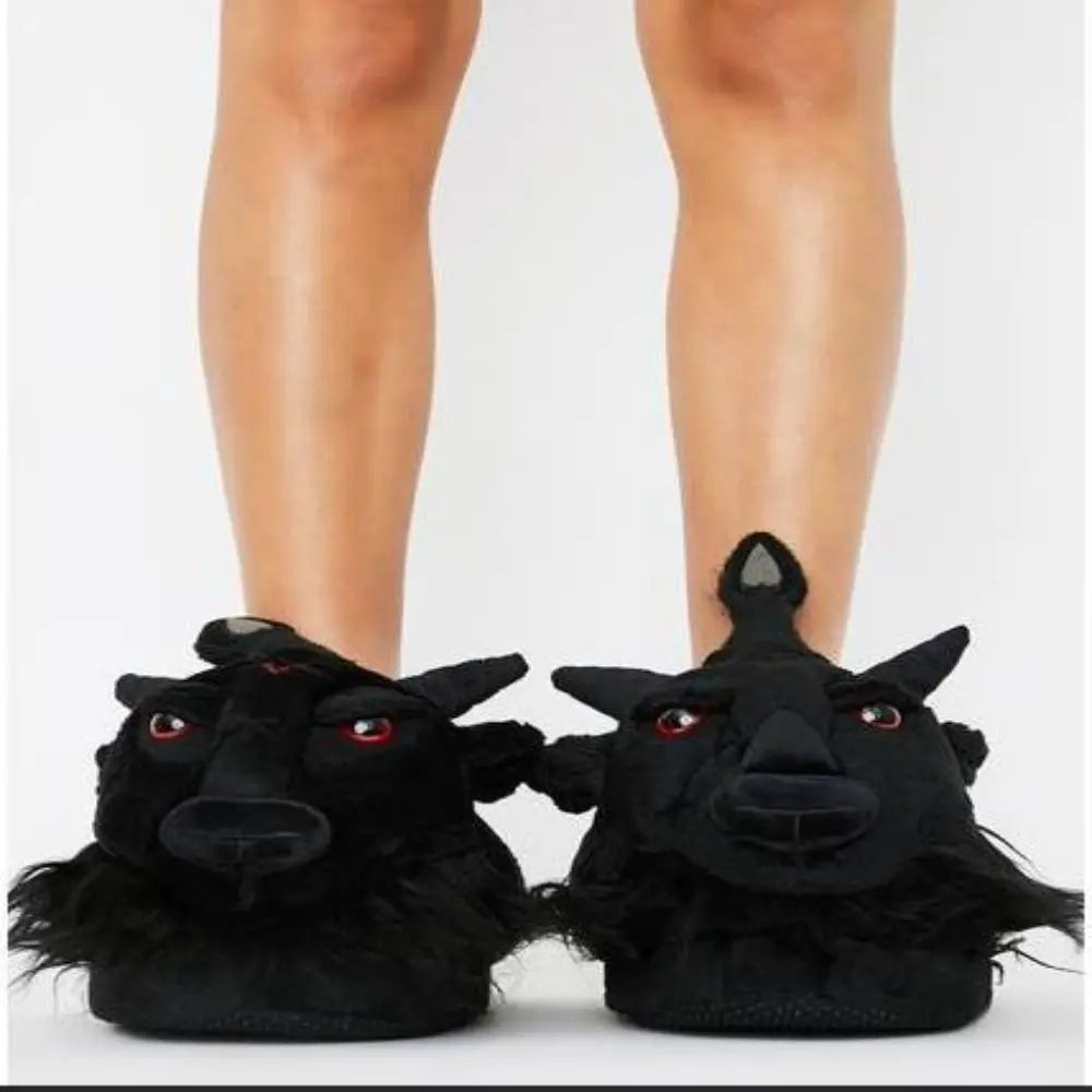 Baphomet Slippers