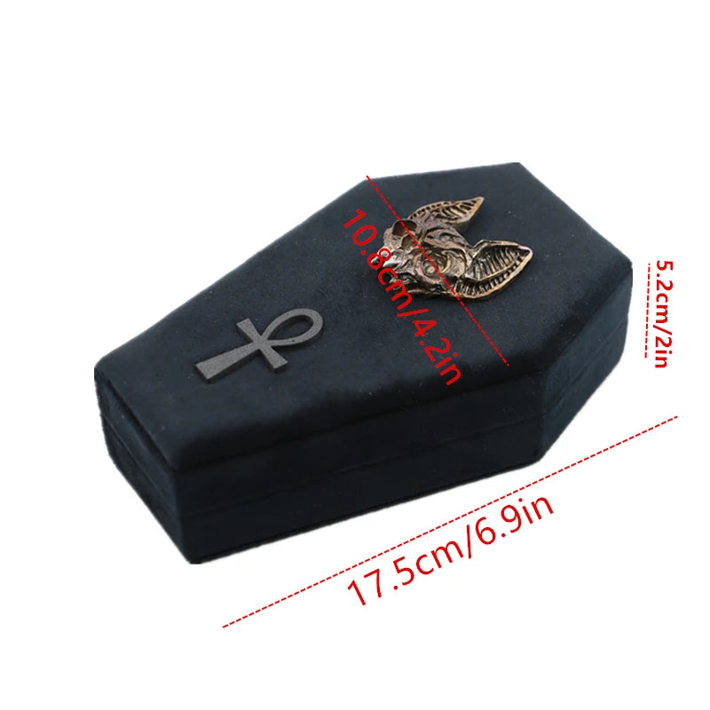 Vampire Bat Jewelry Coffin Box